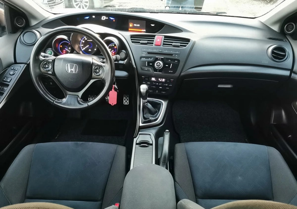 Honda Civic cena 40897 przebieg: 115000, rok produkcji 2012 z Głogów małe 781